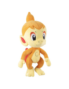 Peluche Pokémon Chimchar 20 cm - Licencia Oficial Jazwares