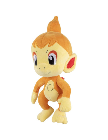 Peluche Pokémon Chimchar 20 cm - Licencia Oficial Jazwares