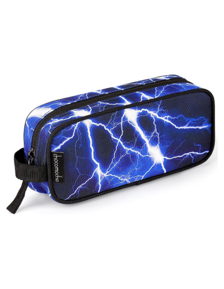 Estuche de Lápices Choco Mocha Rayos Marinos 22x10x5 cm