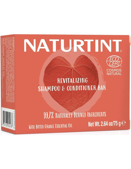 Naturtint Champú y Acondicionador en Barra Naranja 74.8g - Natural