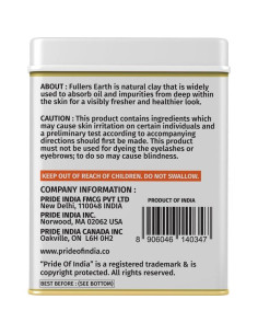 Mascarilla Facial Tierra de Fuller con Sándalo - 12 Paquetes 10g 2