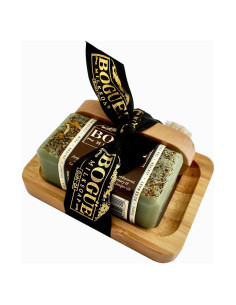 Jabón Artesanal de Leche de Cabra Bogue 141.75g con Bayas de Enebro