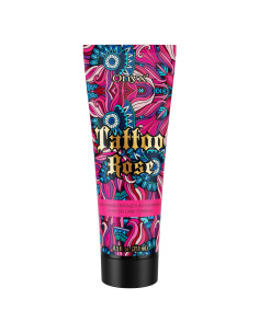 Loción bronceadora Onyx Tattoo Rose 249g - Acelerador Hidratante