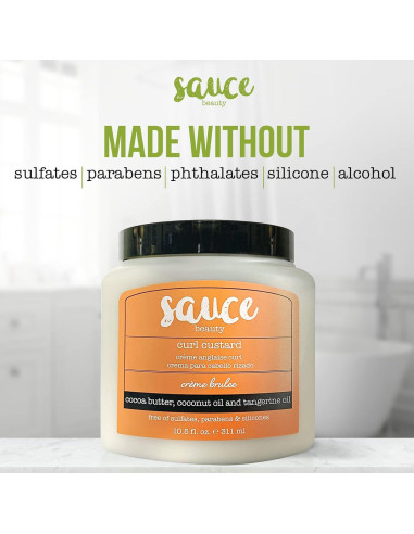 Crema para Rizos Sauce Beauty 310 ml - Control de Frizz y Definición