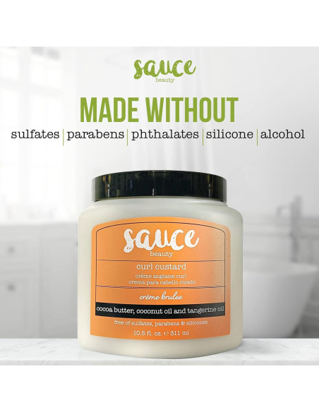 Crema para Rizos Sauce Beauty 310 ml - Control de Frizz y Definición