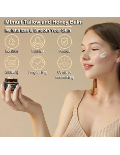 Bálsamo Hidratante Mtmult con Sebo y Miel Cruda 159g 2