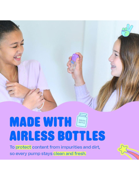 Bruma Facial Pipa Glow Go 30 ml | Hidratante Sin Alcohol para Niños