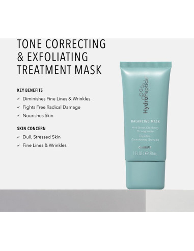 Mascarilla Facial Equilibrante HydroPeptide 15 ml - Arándano y Granada