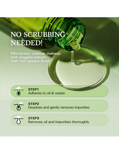 Aceite Limpiador Suave SKINCURE 200 ml - Desmaquillante Natural