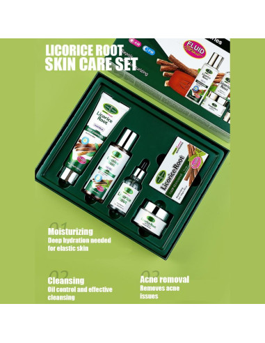 Conjunto de Cuidado de la Piel Aichun Beauty 5 Piezas Hidratante