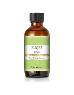 Aceite de Fragancia Premium EUQEE Pera 60ml para Jabones y Velas