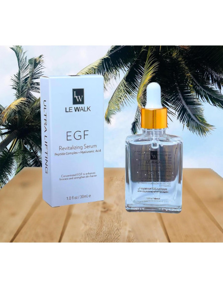 Conjunto Suero y Crema Hidratante Le Walk - 80g Antienvejecimiento
