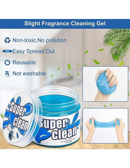 Gel de Limpieza Multifuncional SB Parts - 2 Unidades Gel de Limpieza Multifuncional SB Parts - 2 Unidades