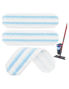 Paños de Reemplazo Aiyiried para Mopa Plana O-Cedar H2Pro - 3 Unidades