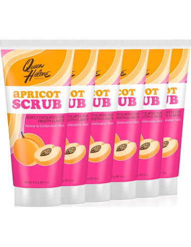 Exfoliante Facial Albaricoque Queen Helene 170 g x 6 Unidades