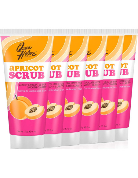Exfoliante Facial Albaricoque Queen Helene 170 g x 6 Unidades