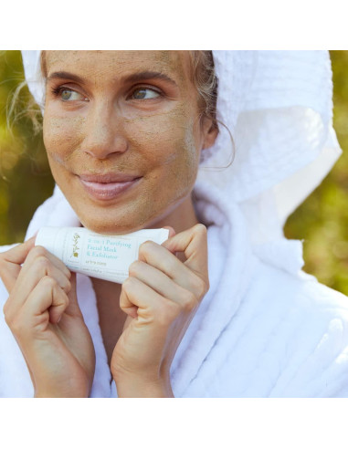 Lavido Máscara Facial Purificante 2-en-1 Natural 15 ml