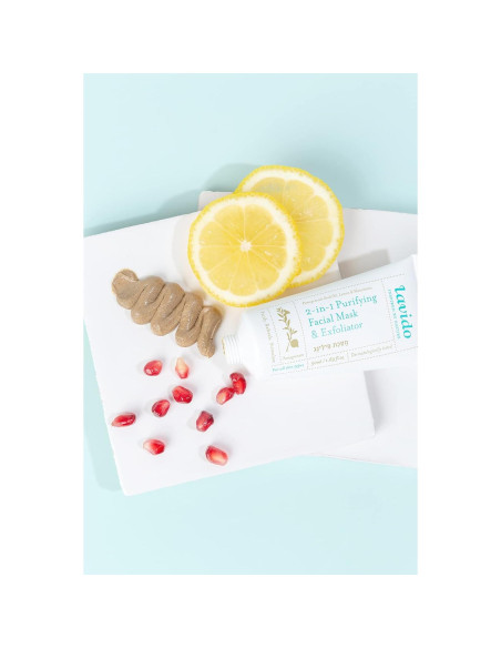 Lavido Máscara Facial Purificante 2-en-1 Natural 15 ml Lavido Máscara Facial Purificante 2-en-1 Natural 15 ml