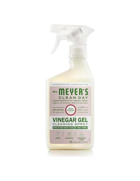 Spray Limpiador de Gel de Vinagre Mrs. Meyer's 473ml Flor de Manzana