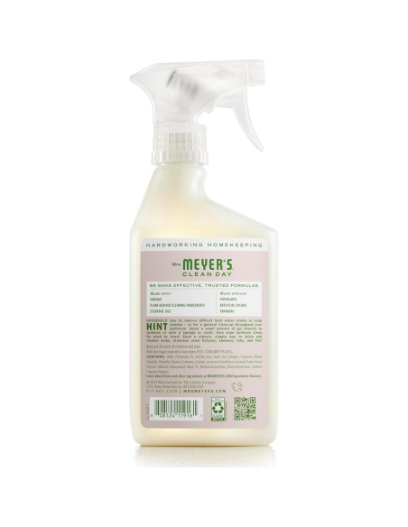 Spray Limpiador de Gel de Vinagre Mrs. Meyer's 473ml Flor de Manzana