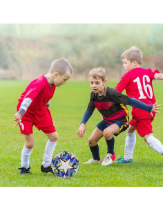 Balón de Fútbol Genérica Tamaño 5 Neopreno Azul para Práctica 2