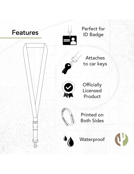 Lanyard FC Barcelona Desert Cactus Doble Cara 1.9cm