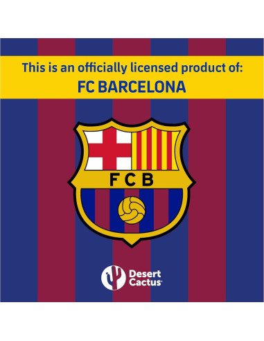 Lanyard FC Barcelona Desert Cactus Doble Cara 1.9cm