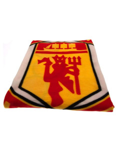 Manta Oficial Manchester United 1.37x1.22m Poliéster