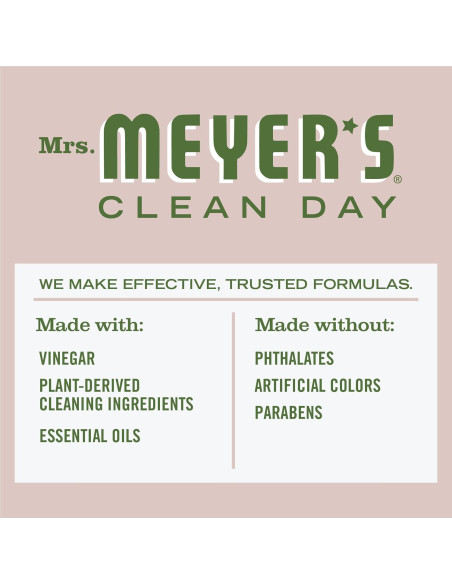 Spray Limpiador de Gel de Vinagre Mrs. Meyer's 473ml Flor de Manzana