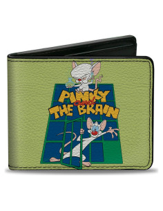 Cartera Bifold Animaniacs Buckle-Down Cuero Vegano 10x8cm