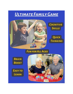 Juego de Mesa Pattern Frenzi para Niños y Adultos - 1-5 Jugadores 2