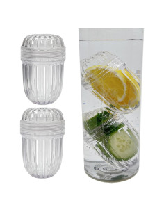 Infusores de Frutas VANSUN para Botellas de Boca Ancha - 2 Piezas