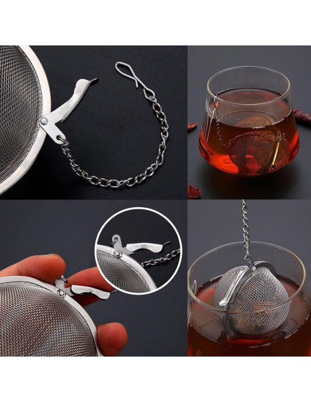 Infusores de Té OXT 2PCS Acero Inoxidable 5.58 cm