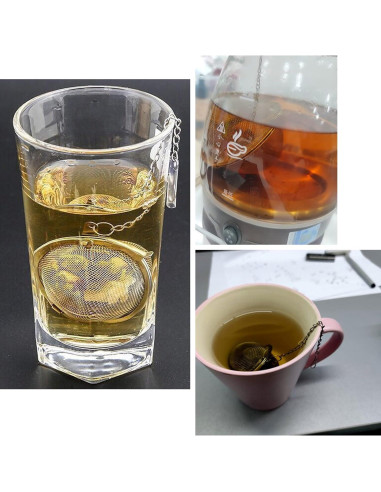 Infusores de Té OXT 2PCS Acero Inoxidable 5.58 cm