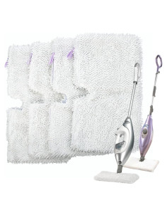 Paños de Reemplazo para Mop de Vapor Flammi S3500, 4 Unidades