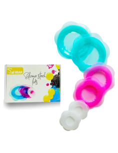 Tapas de Silicona Estirables Genérica - 6 Piezas Reutilizables