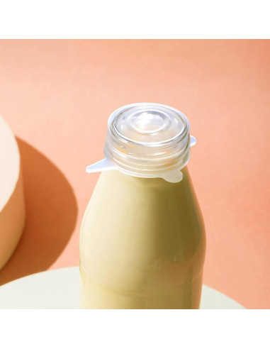 6 Tapas de Silicona Reutilizables SynHHergyx para Tarros 3-6 cm