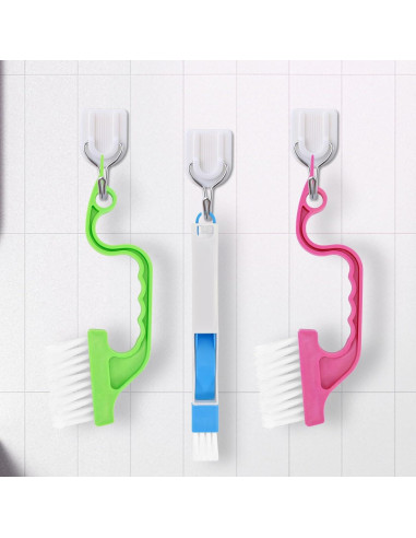 Juego de 7 Cepillos de Limpieza Eduftis para Ranuras