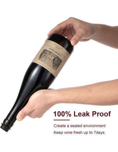 Bomba de vacío para vino BETTFOR con 4 tapones de silicona
