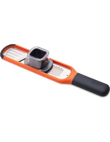 Rallador y Cortador 2 en 1 Joseph Joseph Naranja 29cm