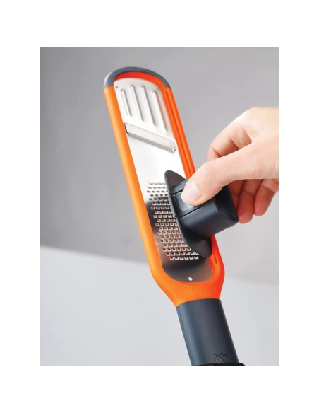 Rallador y Cortador 2 en 1 Joseph Joseph Naranja 29cm
