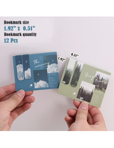 Marcadores Magnéticos Lannso para Página - 12 Piezas Coloridas 2