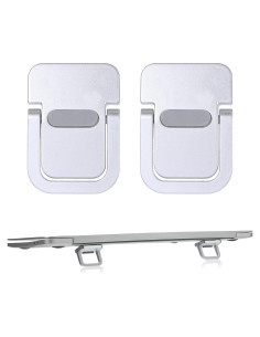 Soporte Plegable para Laptop EupHHonycs 2PCS Plata 10-17.3"