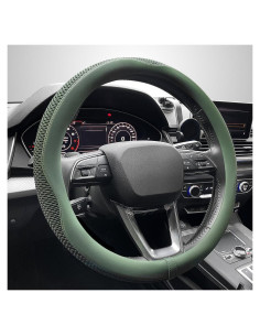 Cubierta de Volante LKWLIKEI Universal 37-38.5 cm Verde