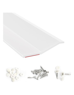 Sello de Puerta de Garaje Elvone 12.19m TPE Blanco Universal