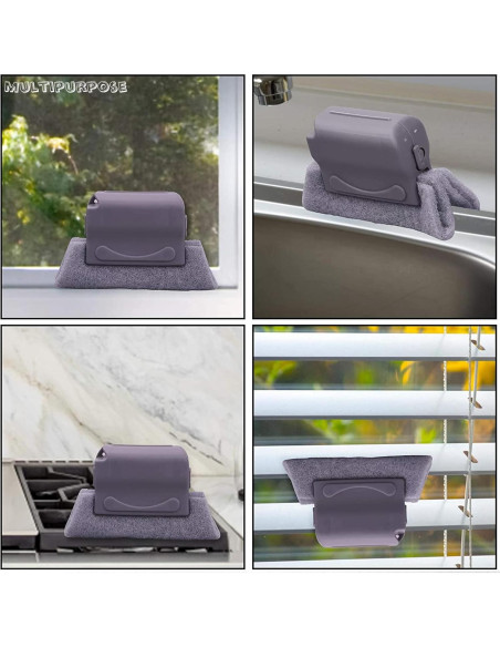 Juego de Herramientas de Limpieza Aevrry - 3 Cepillos + 3 Paños