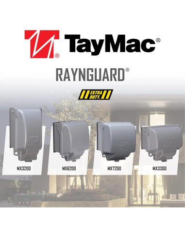 Cubierta de Receptáculo Metálica TayMac MX3300 Gris 1 Gang
