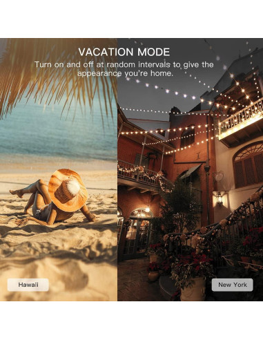 Enchufe Regulador Inteligente TREATLIFE IP44 400W Control Remoto