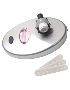 Mezclador de Laca de Uñas Laza Plata Ajustable 12.5x18.5cm