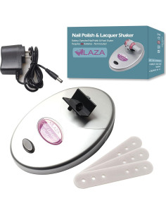 Mezclador de Laca de Uñas Laza Plata Ajustable 12.5x18.5cm 2